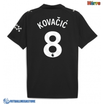 Fotballdrakt Herre Manchester City Mateo Kovacic #8 Bortedrakt 2025-26 Kortermet